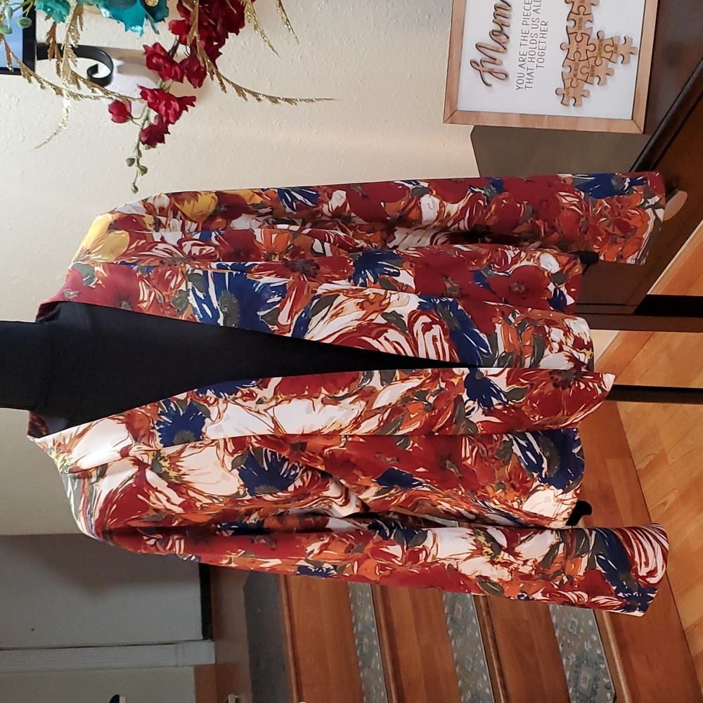 Plus size multicolored Ashley Stewart jacket